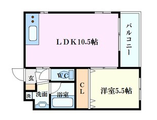 メープルリーフコートの物件間取画像